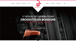 Desktop Screenshot of distriboissons.com